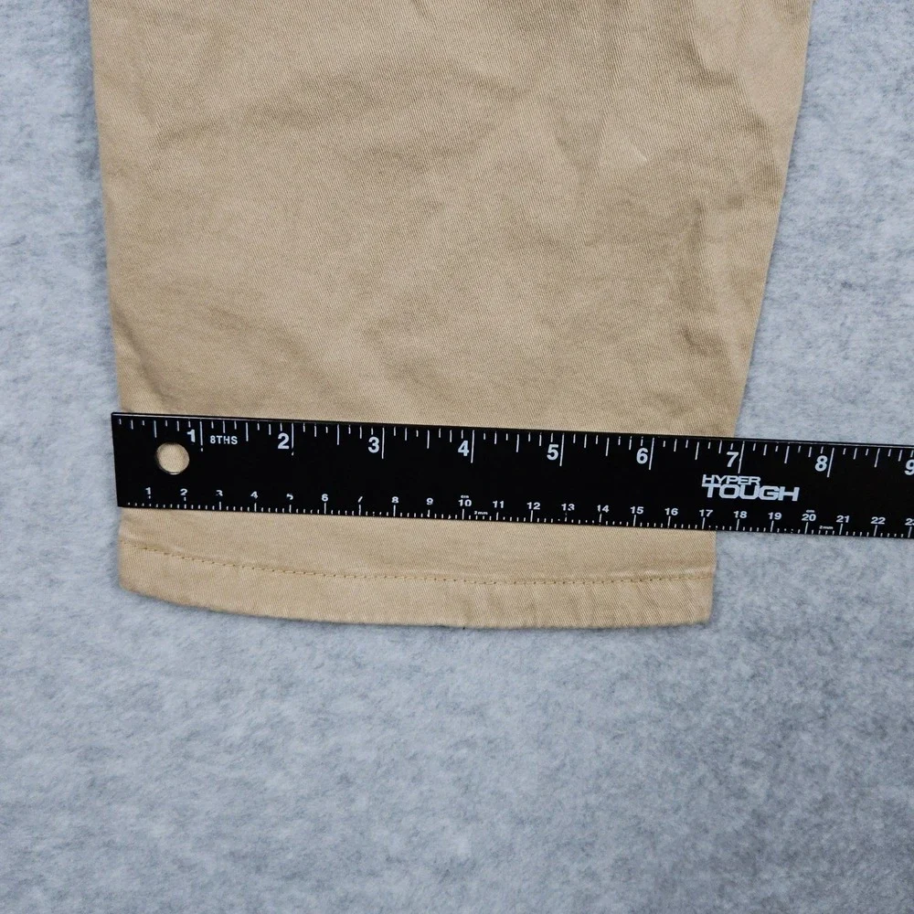 Marine Layer Saturday (Men's Small) Tan Khaki Pants Slim Fit Chino Drawstring